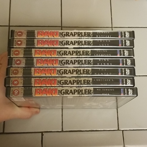 *Rare* Baki the Grappler dvd lot - Picture 1 of 8